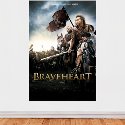« Braveheart » – Affiche du film historique culte avec Mel Gibson