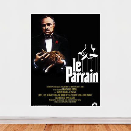Affiche « Le Parrain » – Film culte de Francis Ford Coppola (1972)