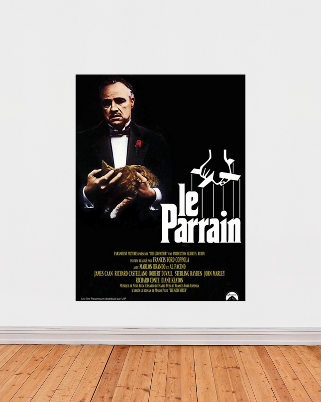 Affiche « Le Parrain » – Film culte de Francis Ford Coppola (1972)