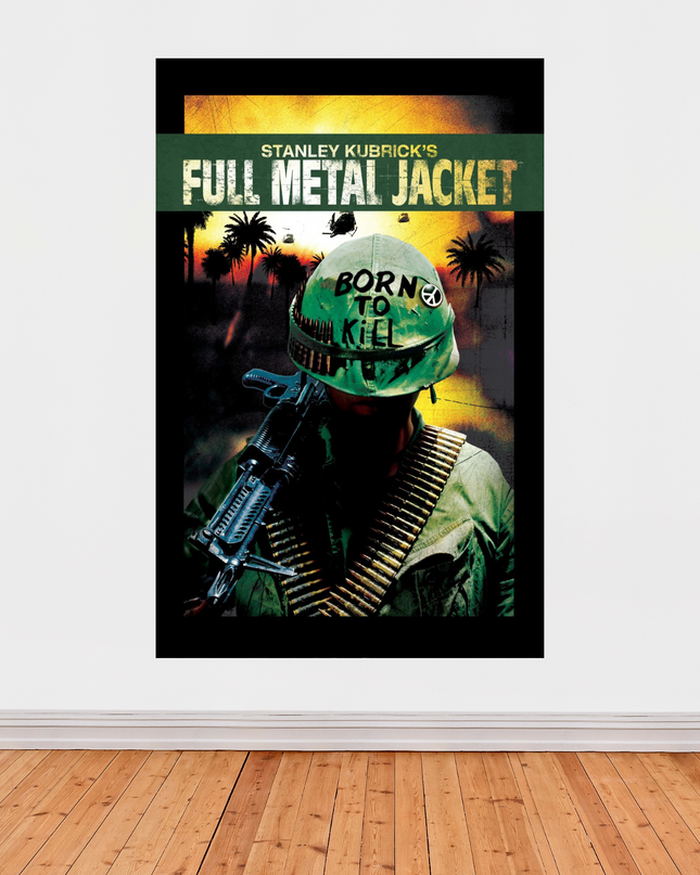Affiche « Full Metal Jacket » – Film de Stanley Kubrick (1987)