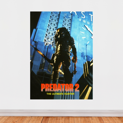 « Predator 2 » – Affiche cinéma culte « The Ultimate Hunter » (1990)