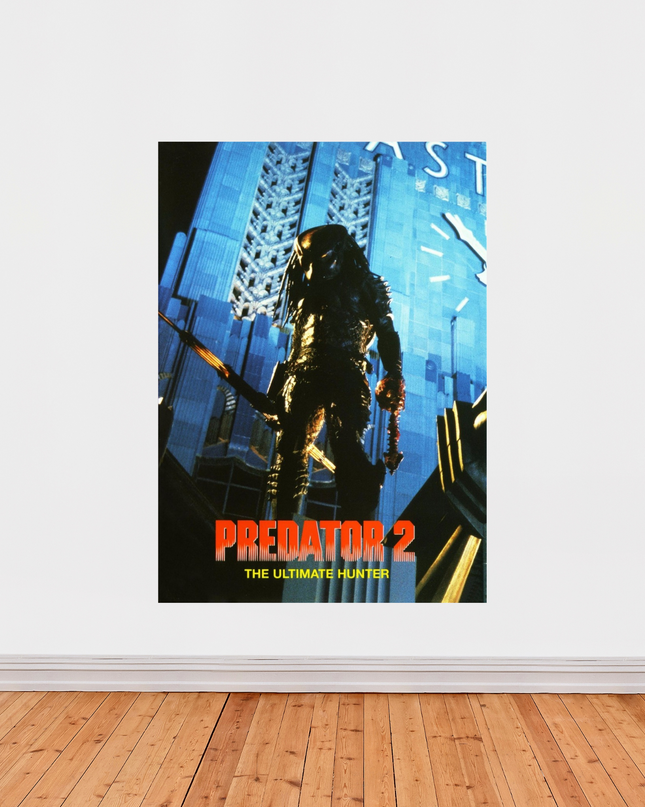 « Predator 2 » – Affiche cinéma culte « The Ultimate Hunter » (1990)