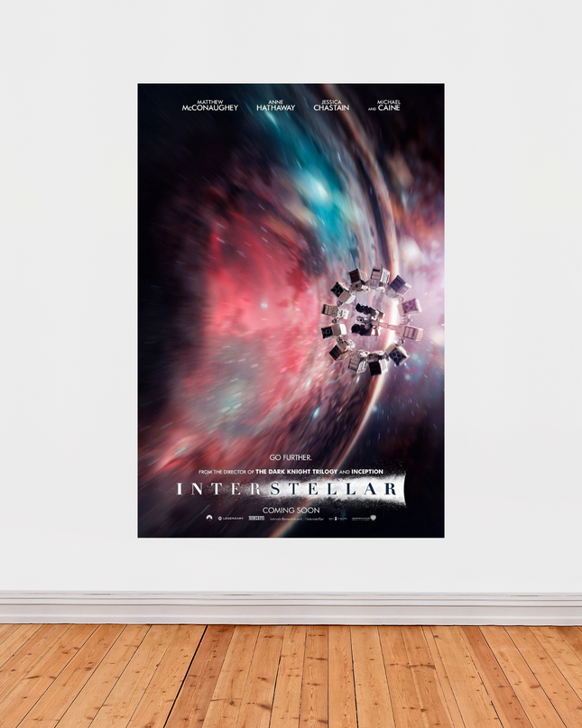 Affiche « Interstellar » – Film de Christopher Nolan (2014) – Épopée spatiale