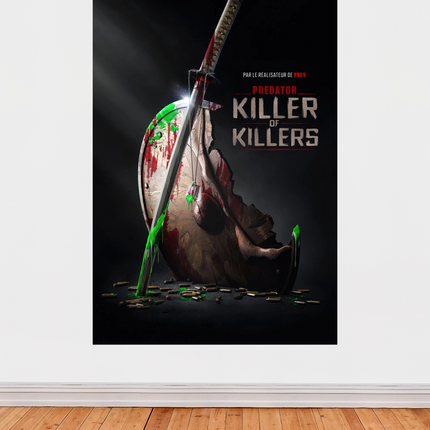 « Predator: Killer of Killers » – Affiche cinéma intense et sanglante
