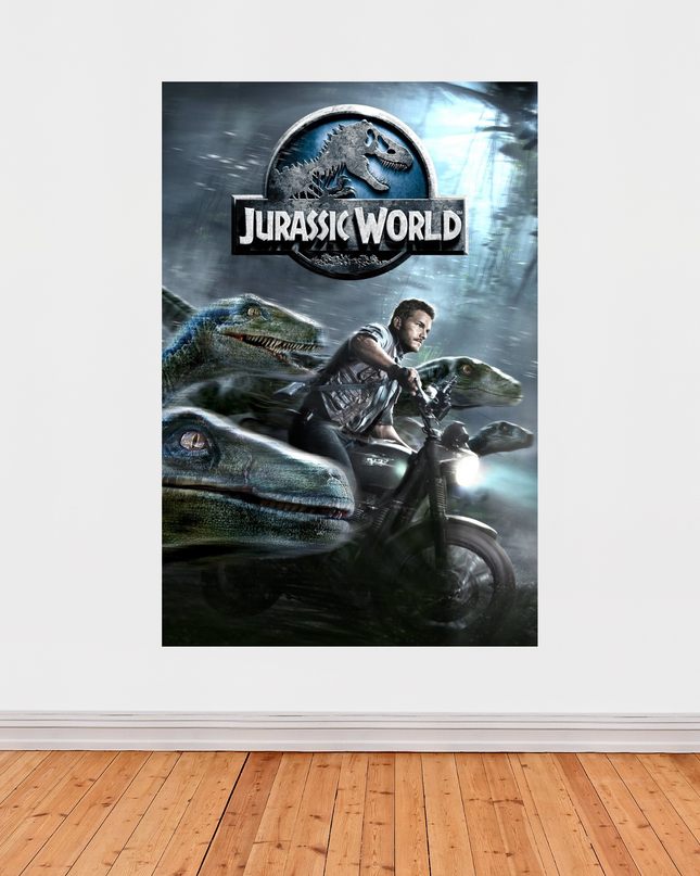 Affiche « Jurassic World » – Film d’aventure et science-fiction (2015)
