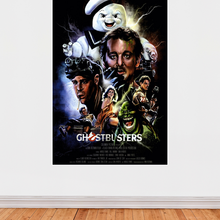 Affiche « Ghostbusters » – Film culte fantastique et comédie surnaturelle (1984)