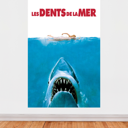 « Les Dents de la Mer » – Affiche cinéma culte (1975)