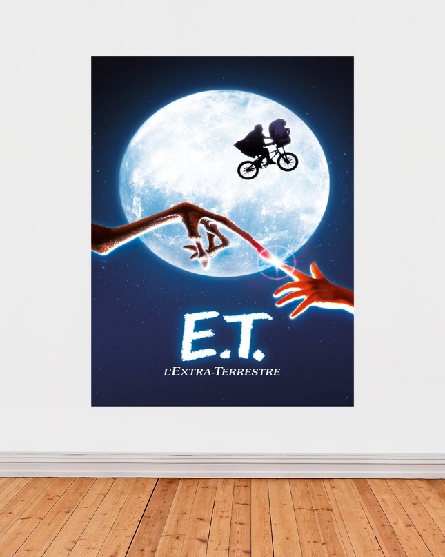 « E.T. l’Extra-Terrestre » – Affiche cinéma culte (1982)