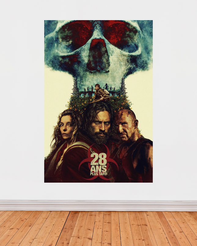 « 28 Ans Plus Tard » – Affiche officielle du film post-apocalyptique