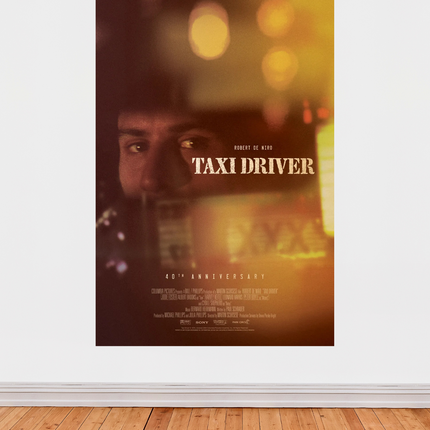 « Taxi Driver » – Affiche cinéma culte Édition 40 ans (1976)