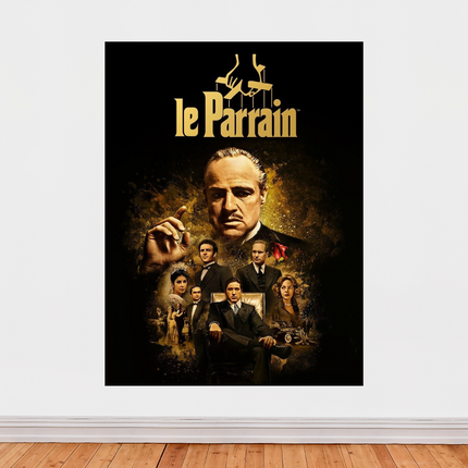 « Le Parrain » – Affiche cinéma culte trilogie (1972)