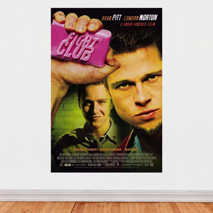 « Fight Club » – Affiche culte du film de David Fincher (1999)
