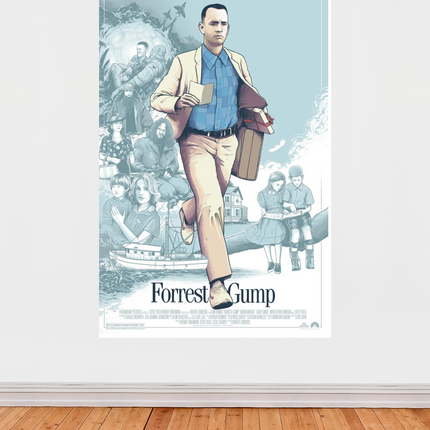 « Forrest Gump » – Affiche artistique édition spéciale