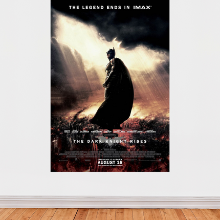 « The Dark Knight Rises » – Affiche IMAX officielle (2012)