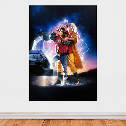 « Retour vers le futur II » – Affiche culte cinéma (1989)