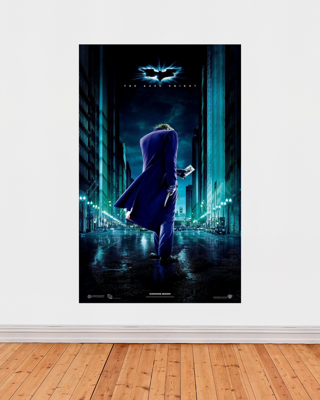 « The Dark Knight » – Affiche officielle Joker (2008)