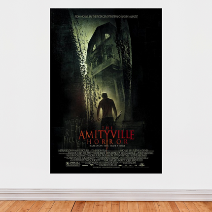 Affiche « The Amityville Horror » – Film d’horreur culte (2005)