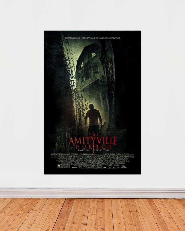Affiche « The Amityville Horror » – Film d’horreur culte (2005)