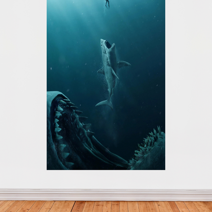 Affiche « En eaux très profondes » – Plongée au cœur du danger océanique