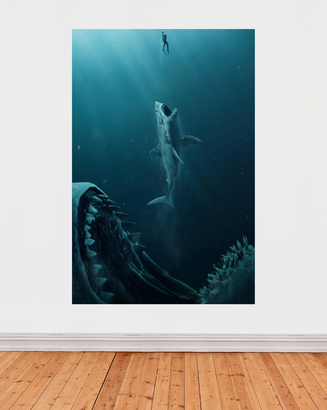Affiche « En eaux très profondes » – Plongée au cœur du danger océanique