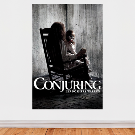 Affiche « Conjuring : Les Dossiers Warren » – Horreur et frisson garanti