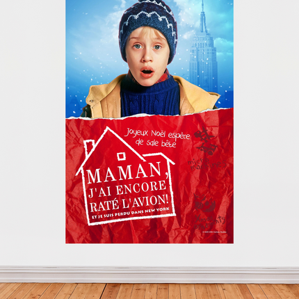 Affiche « Maman, j’ai encore raté l’avion ! » – Comédie familiale culte