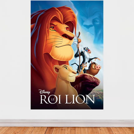 Affiche « Le Roi Lion » – Chef-d’œuvre Disney intemporel