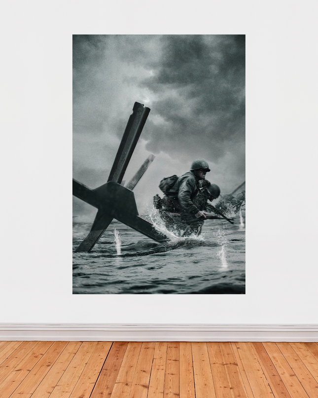 Affiche « Il faut sauver le soldat Ryan » – Héroïsme et sacrifice