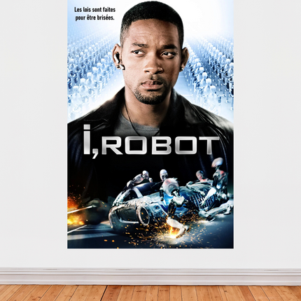 « I, Robot » – Affiche de film culte futuriste (2004)