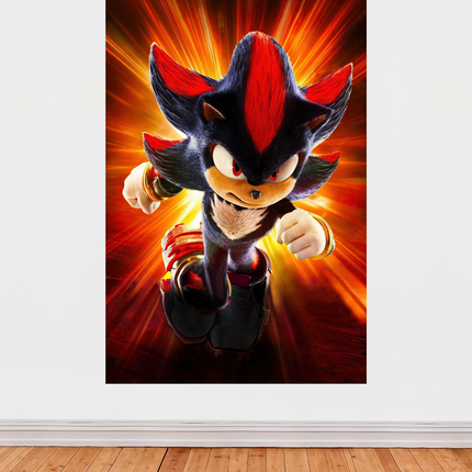 « Shadow – Le Hérisson Ultime » – Affiche collector ultra dynamique