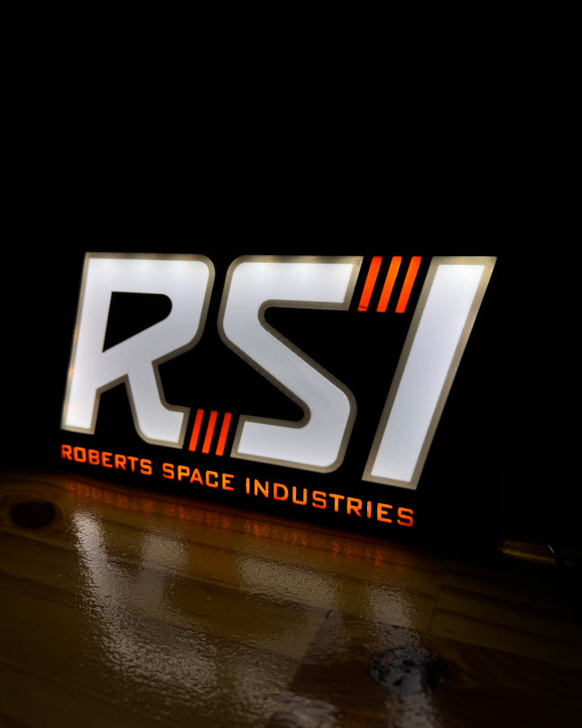 Lampe Star Citizen RSI design industriel
