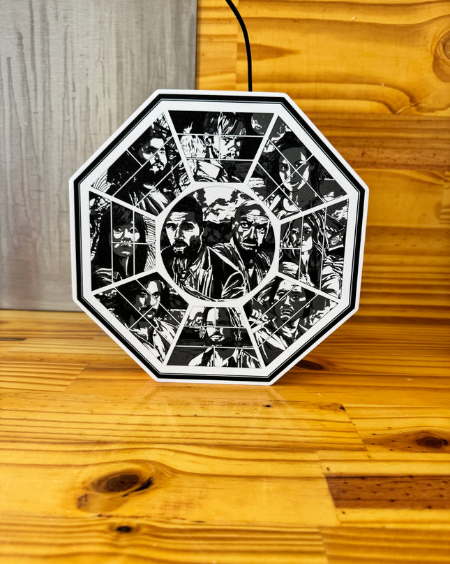lampe LED Lost Les Disparus design personnages
