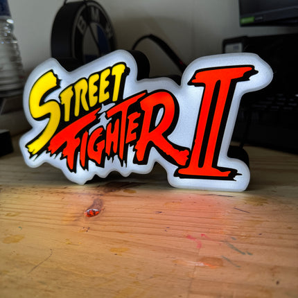décoration lumineuse inspirée de Street Fighter
