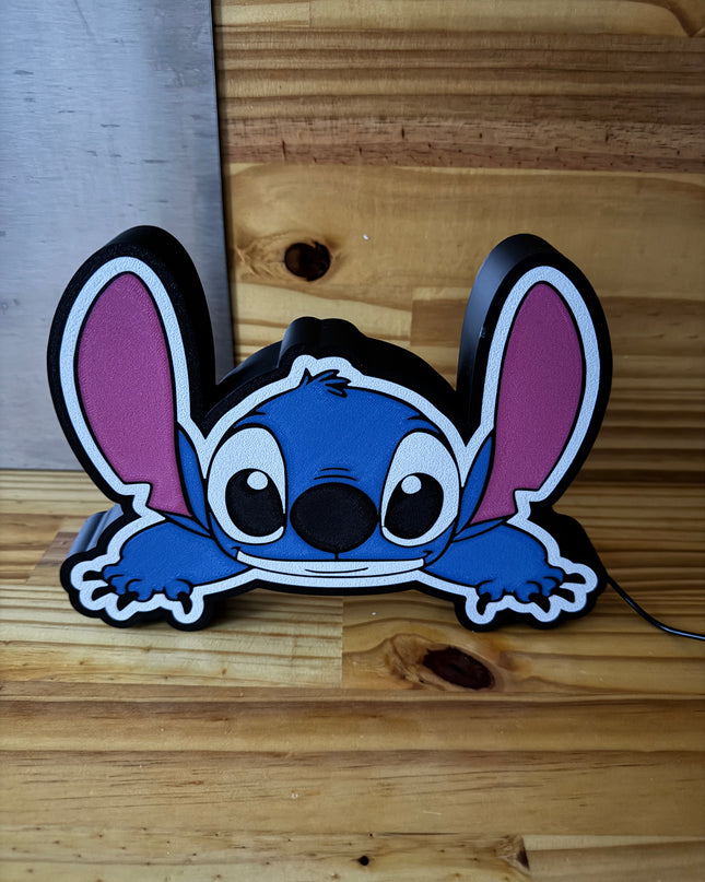 Lightbox 3D inspirée de Stitch
