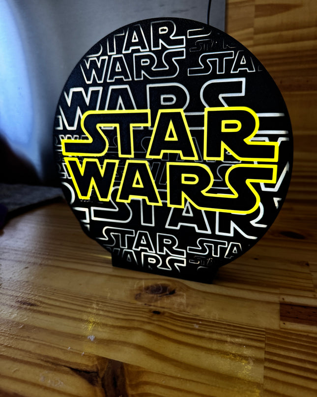 Lightbox 3D design Star Wars
