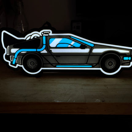 Lampe LED Retour vers le Futur
