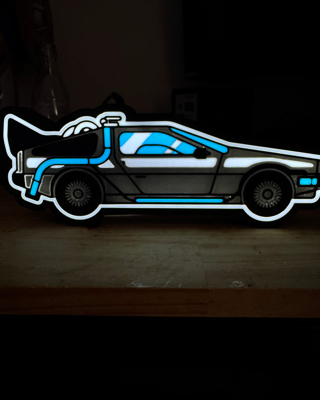 Lampe LED Retour vers le Futur
