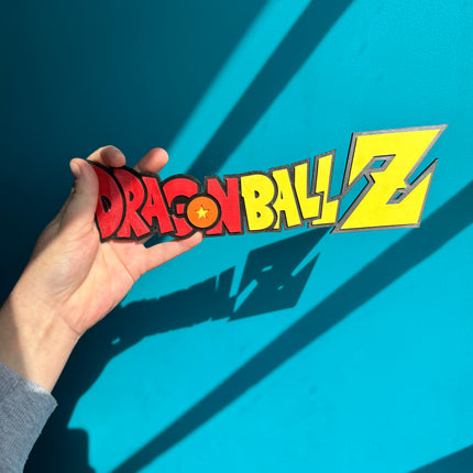 Plaque 3D Dragon Ball Z officielle, impression 3D 24 cm.

