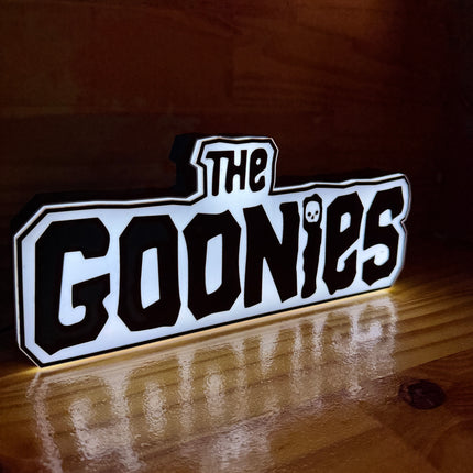 Lampe LED The Goonies fond noir
