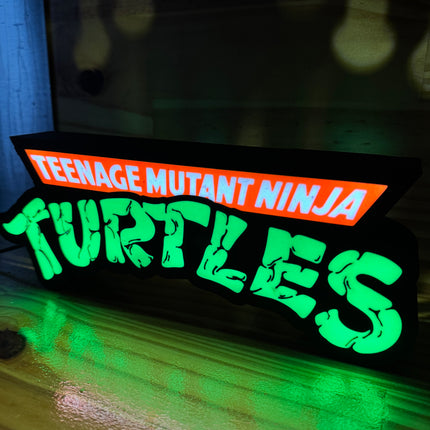 Lightbox 3D TMNT style rétro
