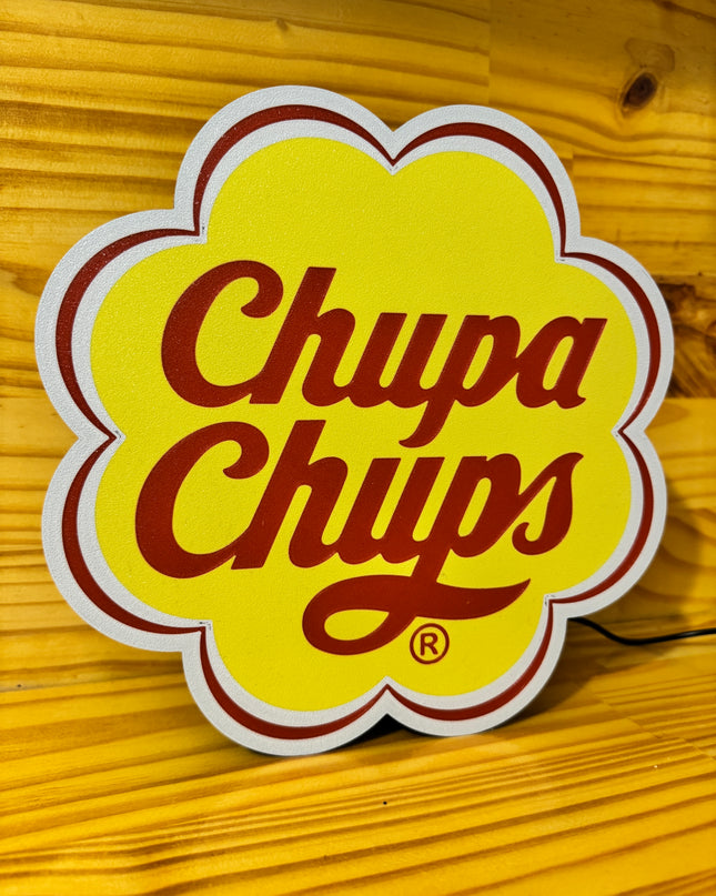 Lampe LED Chupa Chups noire
