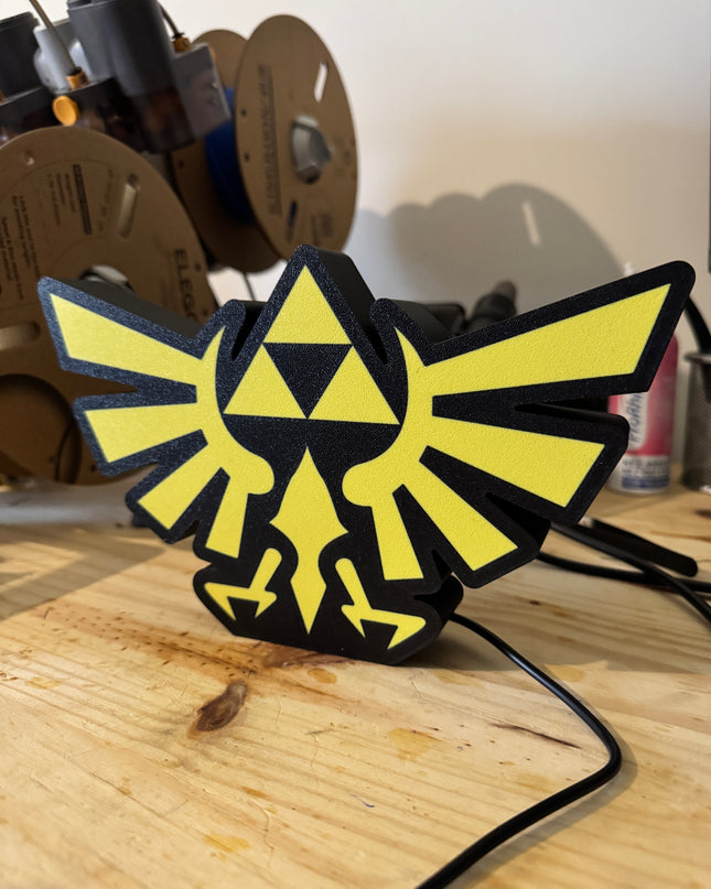 Lightbox 3D logo Hyrule
