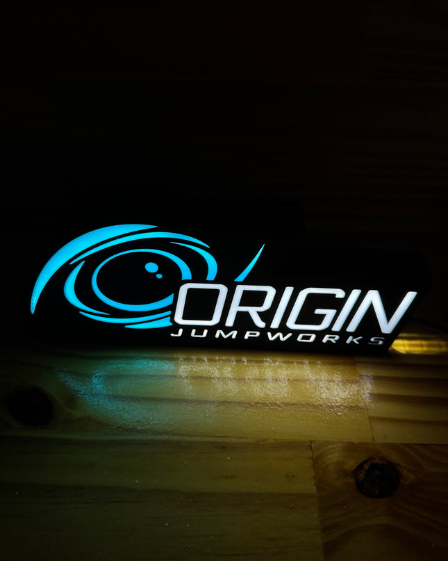 Lightbox LED inspirée d’Origin Jumpworks