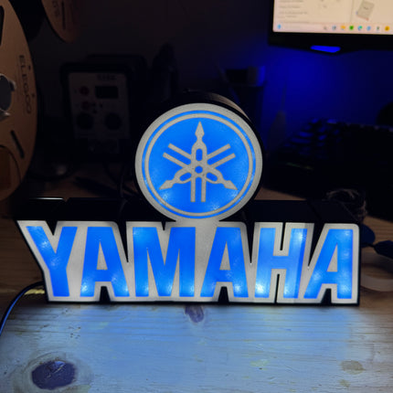 Lightbox 3D style racing Yamaha
