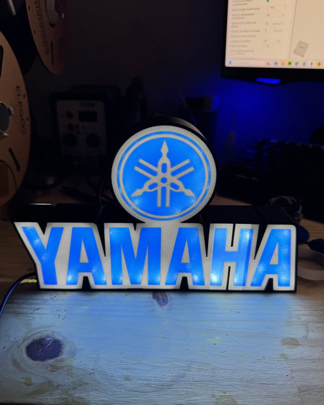 Lightbox 3D style racing Yamaha

