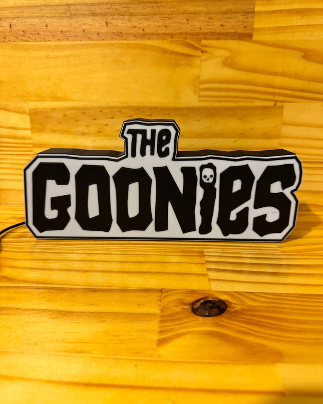 Lightbox 3D rétro inspirée de The Goonies
