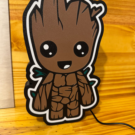 Lightbox 3D Groot Marvel

