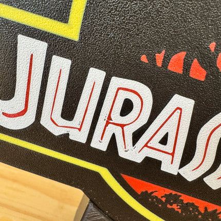 lampe impression 3D dinosaure noir
