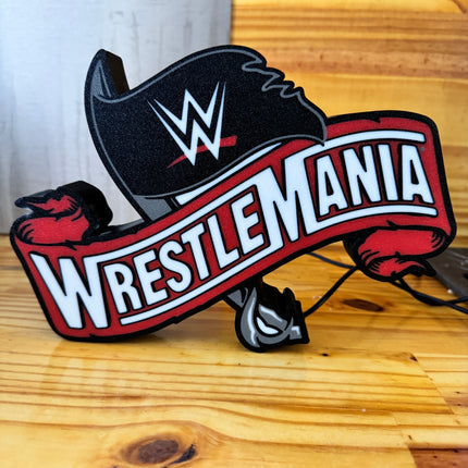 Lightbox 3D catch WrestleMania
