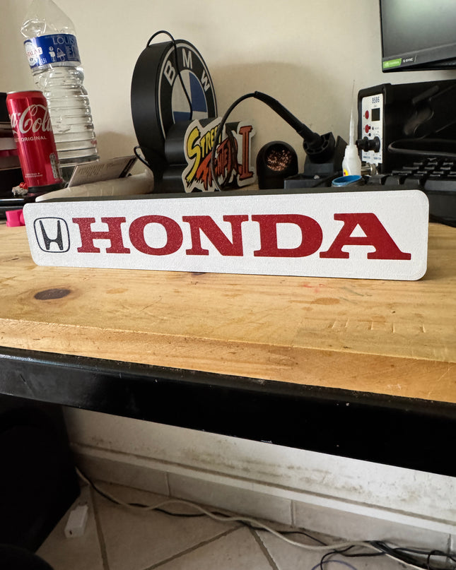 éclairage d’ambiance LED sur le thème Honda
